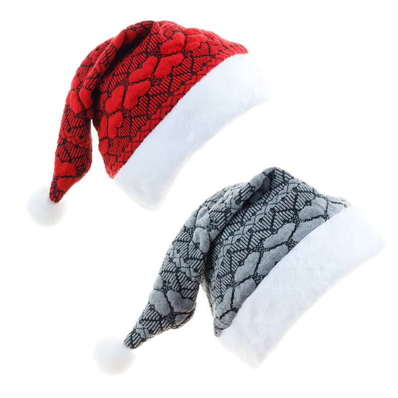 Plush christmas hat