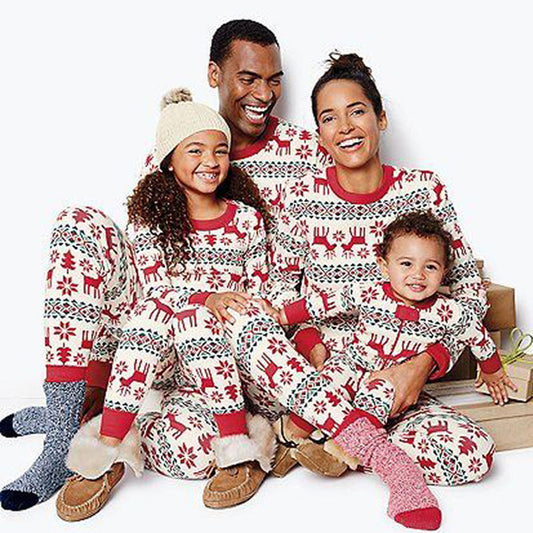 Christmas parent-child pajamas