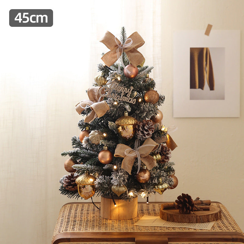 Mini Christmas Tree Set Decoration