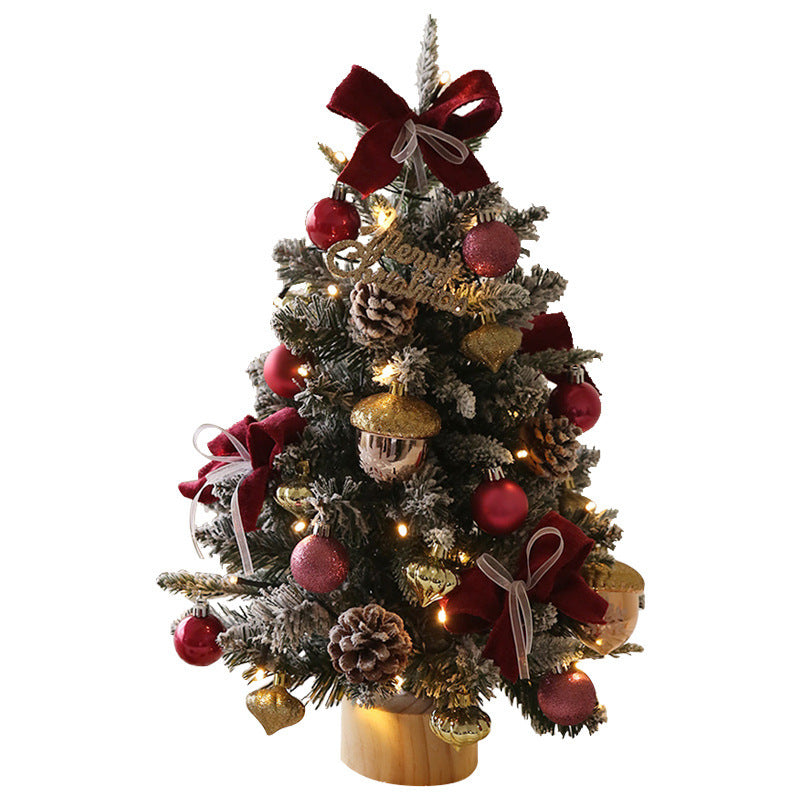 Mini Christmas Tree Set Decoration