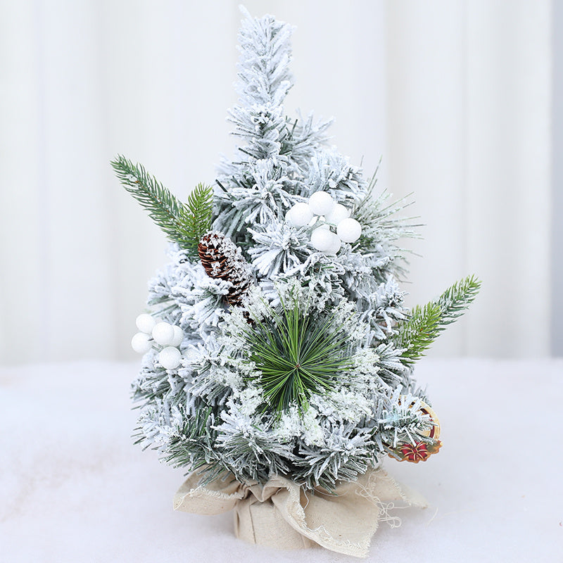 Christmas Tree Small Ornaments Potted Plants