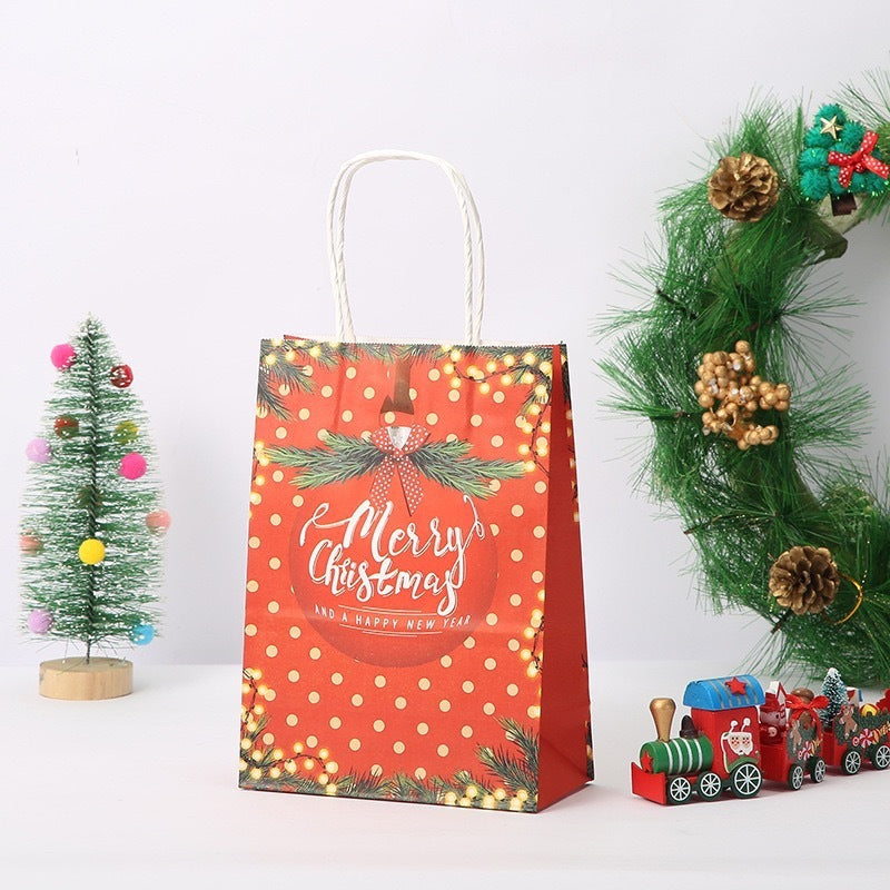 Christmas Gift Wrapping Paper Bag