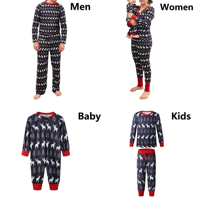 Christmas parent-child pajamas