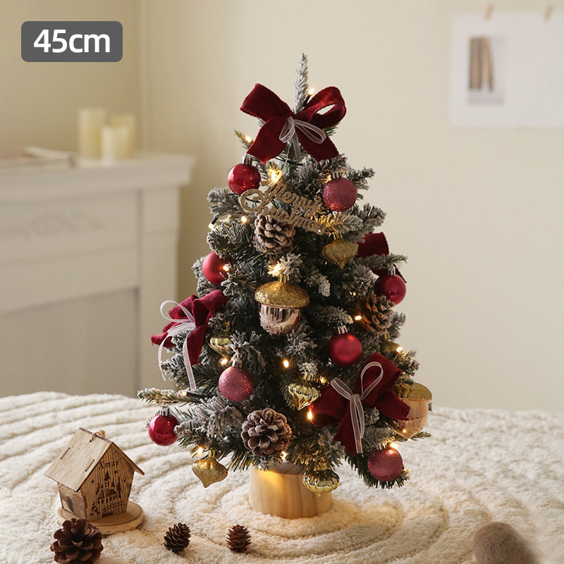 Mini Christmas Tree Set Decoration