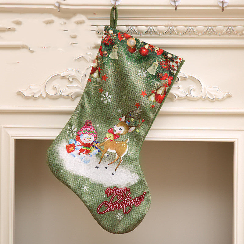 Large Christmas Gift Candy Stocking