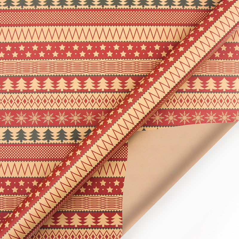 Christmas Kraft Wrapping Paper