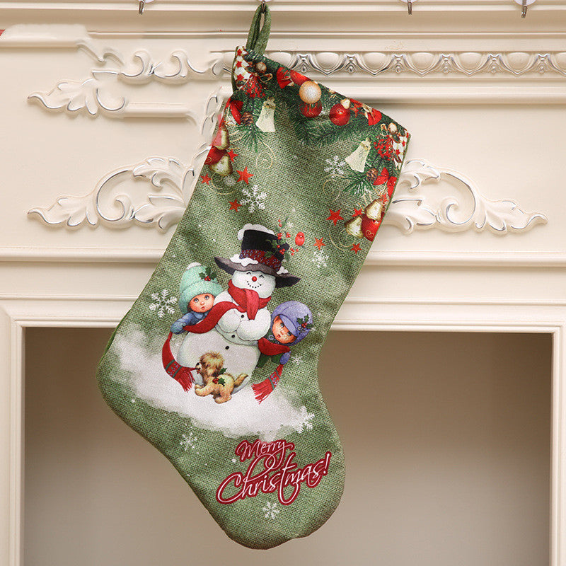 Large Christmas Gift Candy Stocking