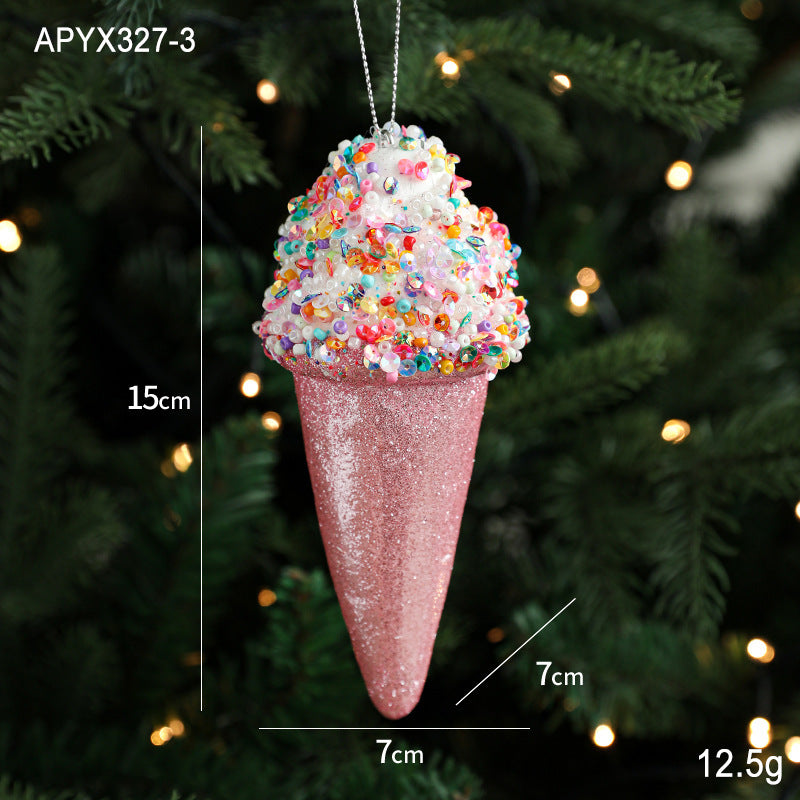 Ice Cream Christmas Tree Decoration