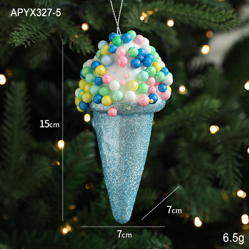 Ice Cream Christmas Tree Decoration