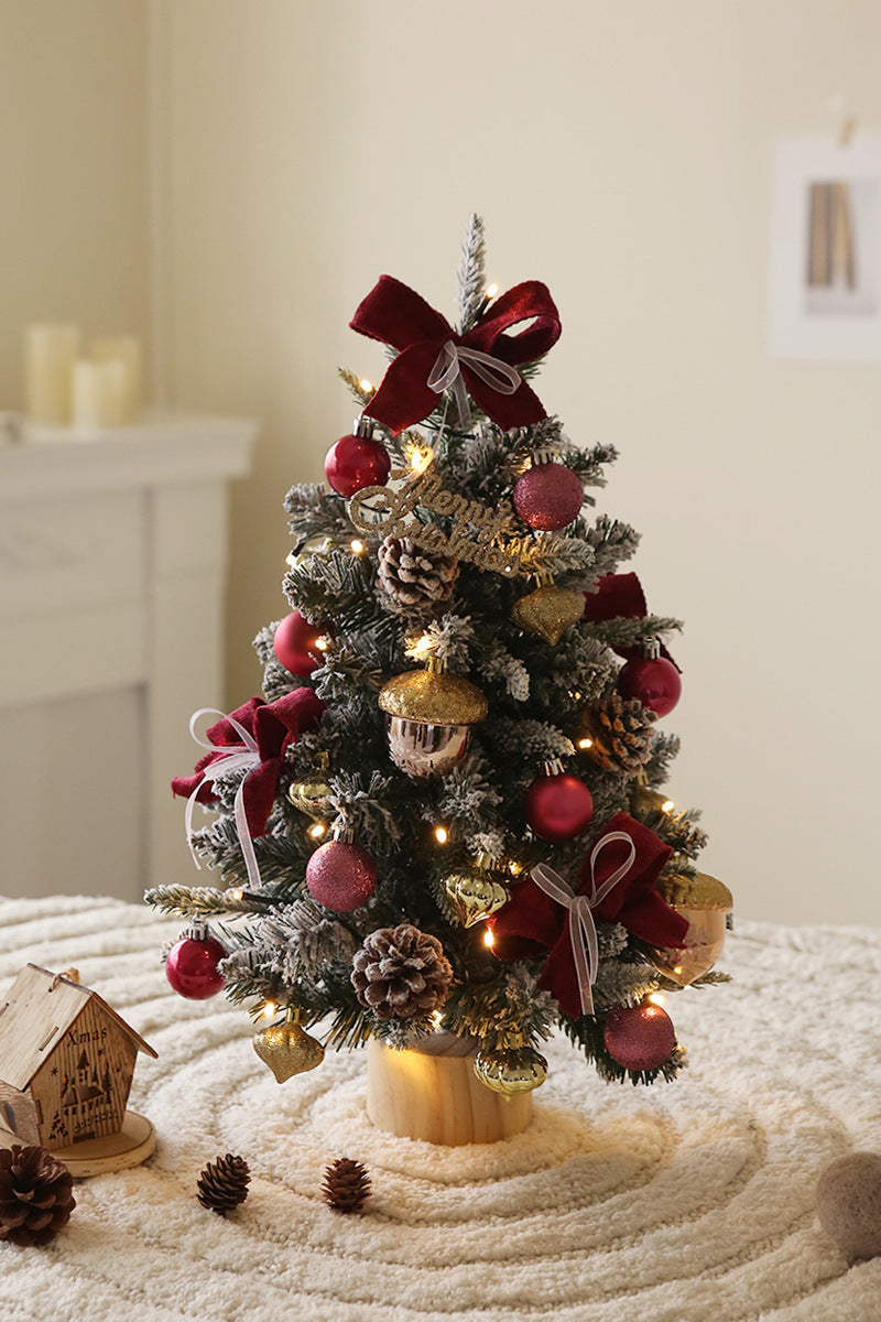 Mini Christmas Tree Set Decoration