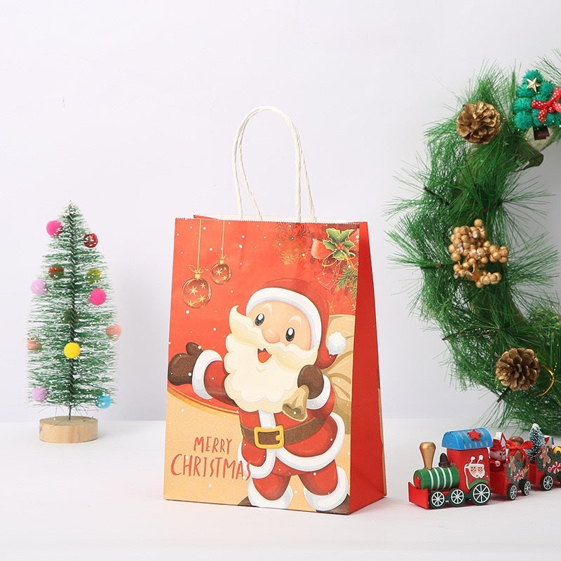 Christmas Gift Wrapping Paper Bag